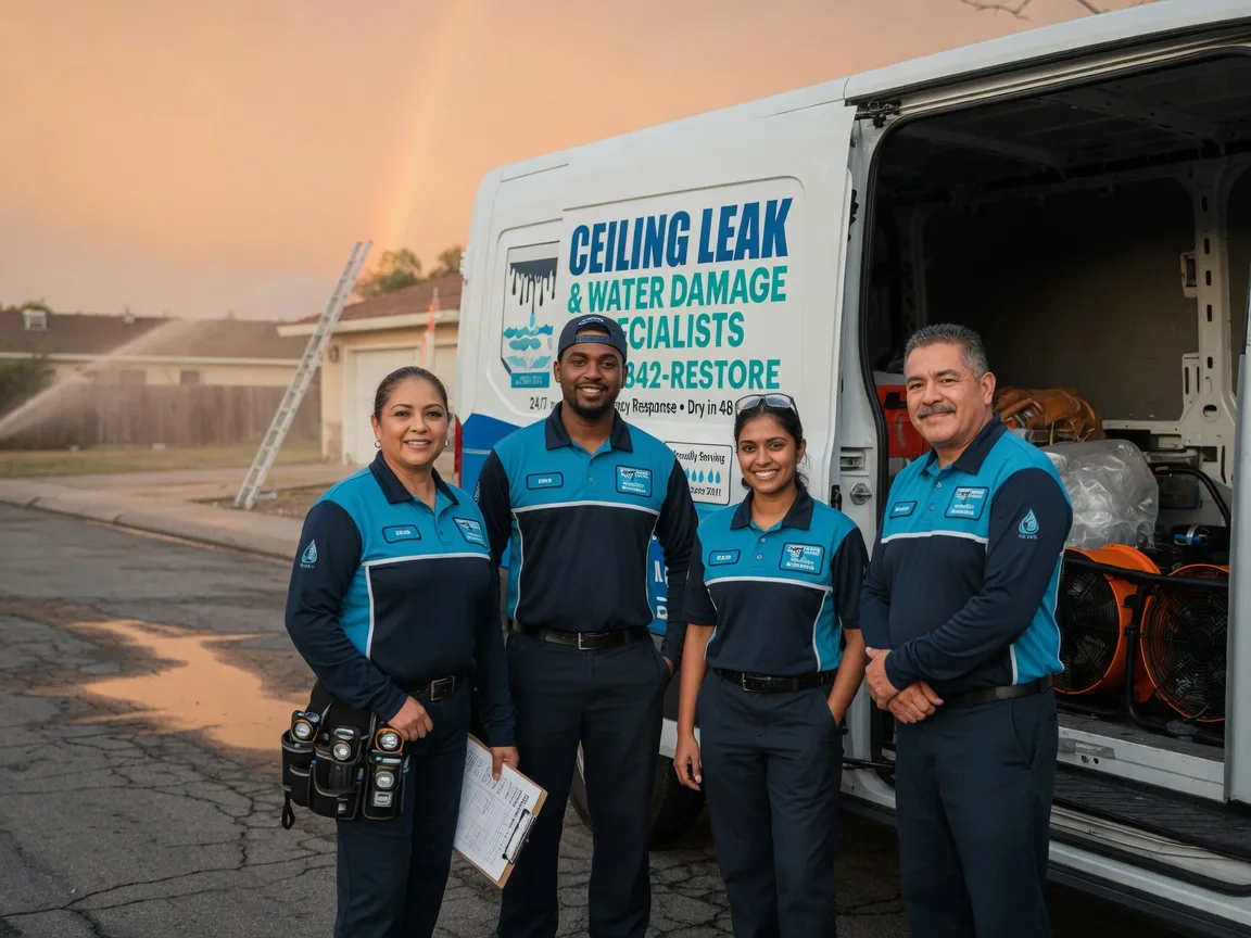 Ceiling Leak Cleanup company in Wheatland, PA