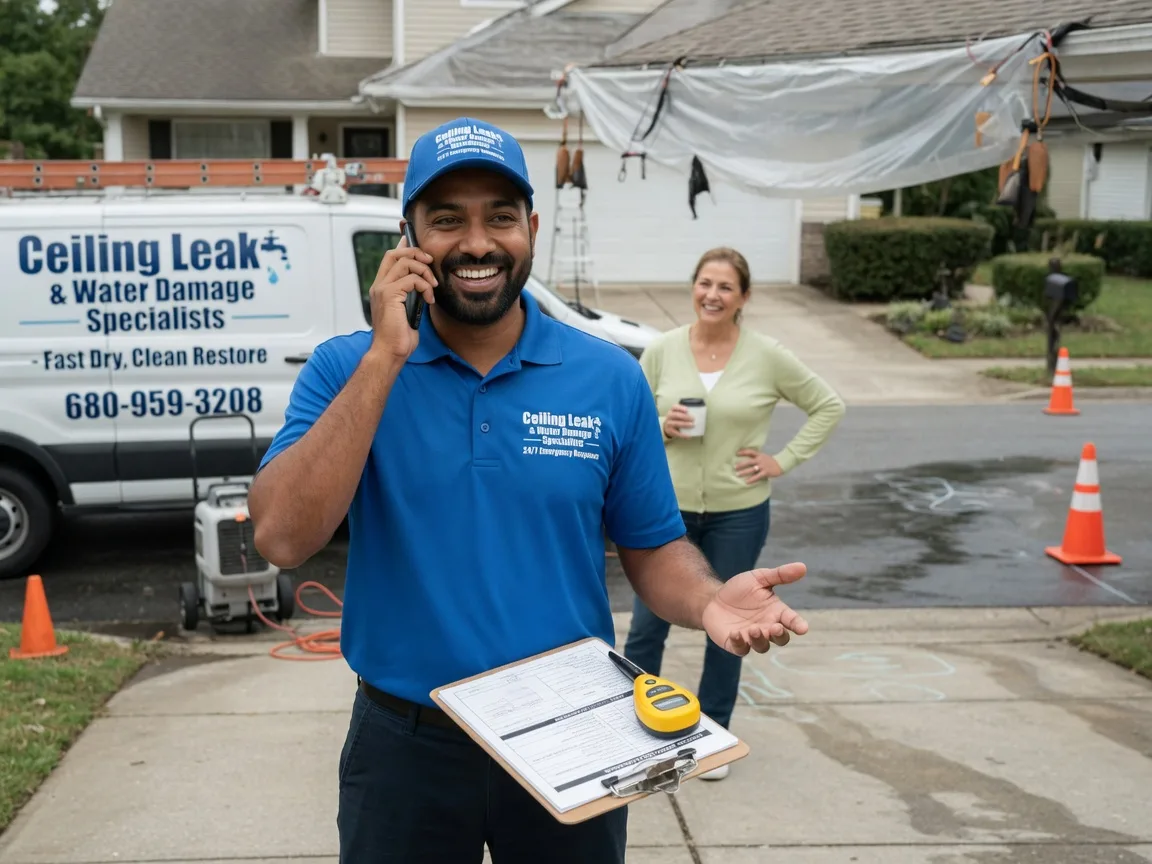 Ceiling Leak Cleanup Wheatland, PA FAQs